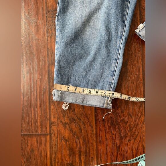 Blank NYC Women’s Distressed Denim Overall Pants Size S - Picture 12 of 12